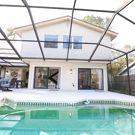 Boho Oasis With Pool- Paradise For Work & Fun